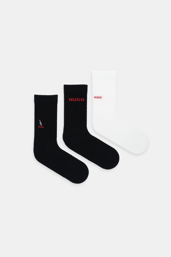 ΚΑΛΤΣΕΣ 3 TEM HUGO - 960 ΛΕΥΚΟ ΜΟΤΙΒΟ